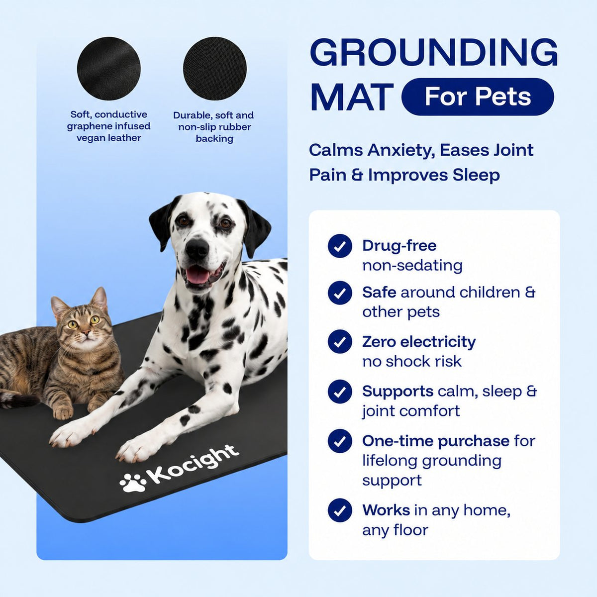 Kocight Grounding Pet Mat Kit