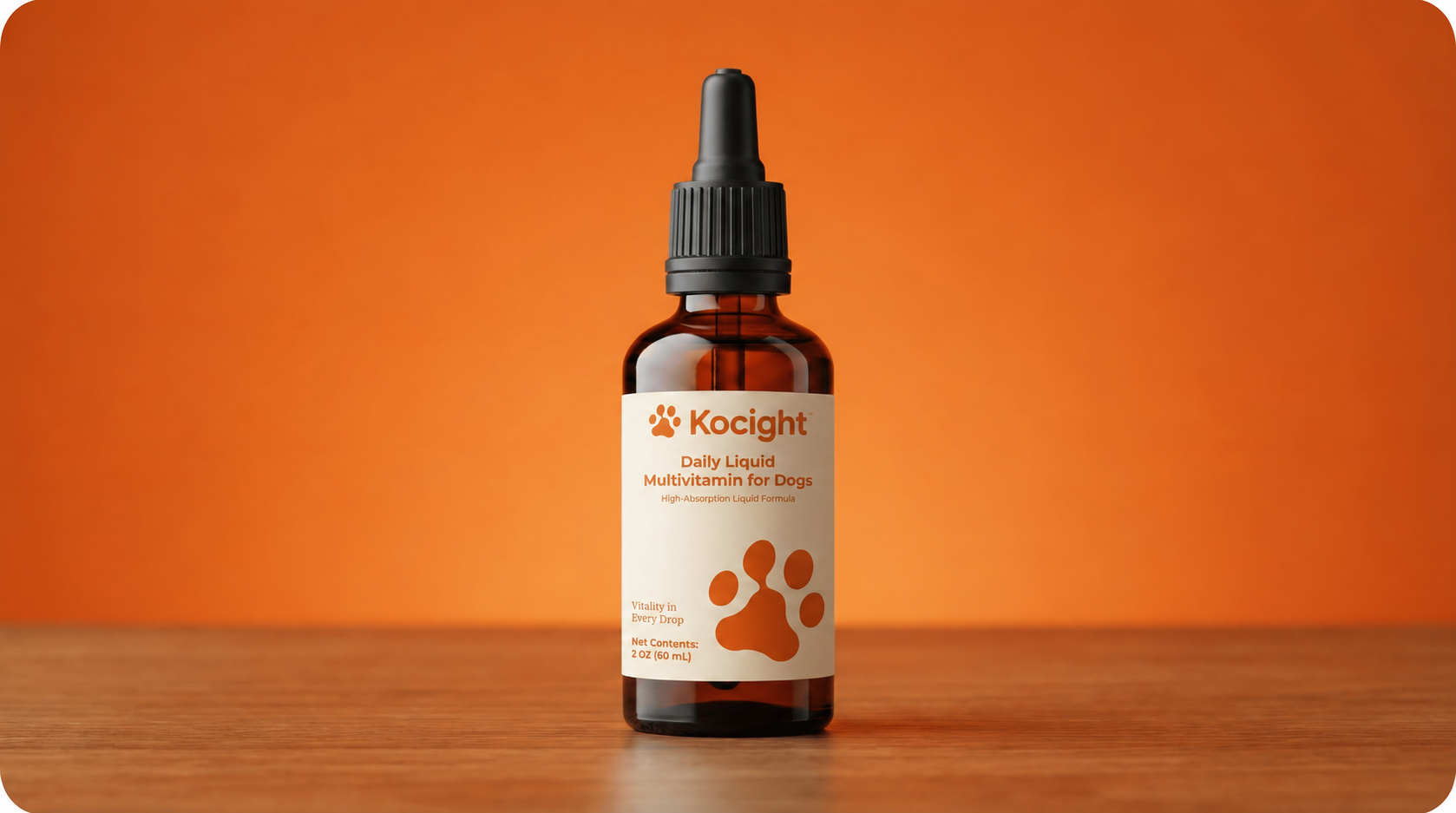Kocight Daily Liquid Multivitamin bottle